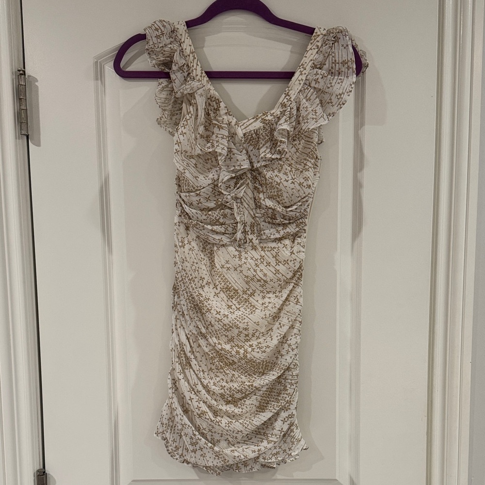 Ruffle Mini Dress - Picture 2 of 4